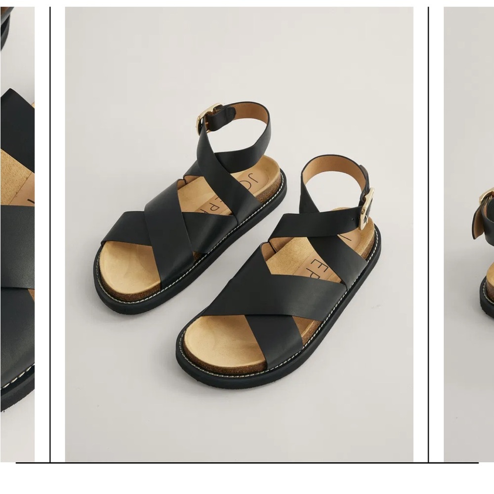 JOSEPH Fussbett Cross Ankle Strap Sandal NWOT